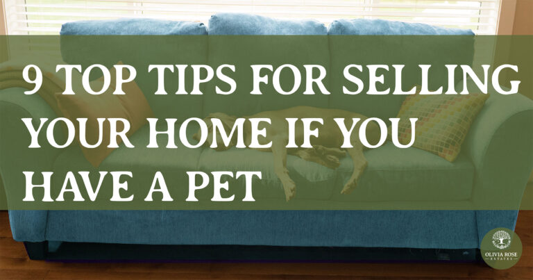 Nine Top Tips For Selling Your Home If You Have A Pet
